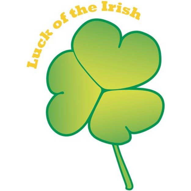 Picture of Luck of the Irish SVG File