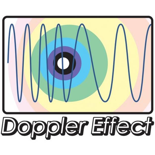 Picture of Doppler Effect SVG File