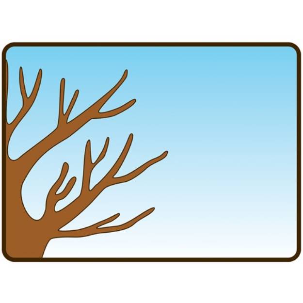 Picture of Leafless Tree SVG File