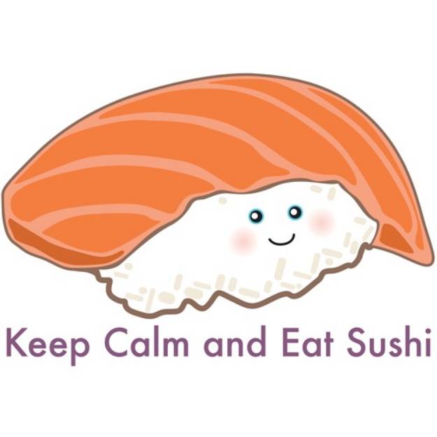 Picture of Eat Sushi SVG File