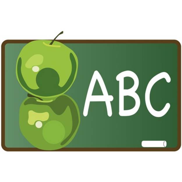 Picture of ABC Apples SVG File