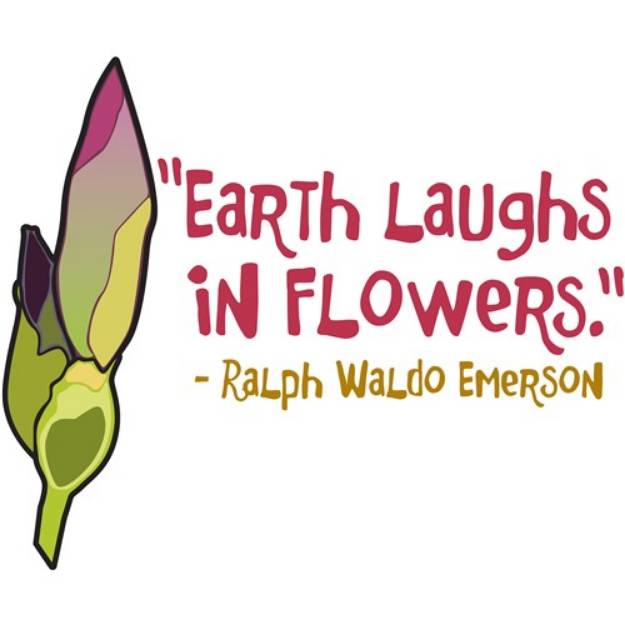 Picture of Earth Laughs in Flower SVG File