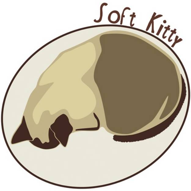 Picture of Soft Kitty SVG File