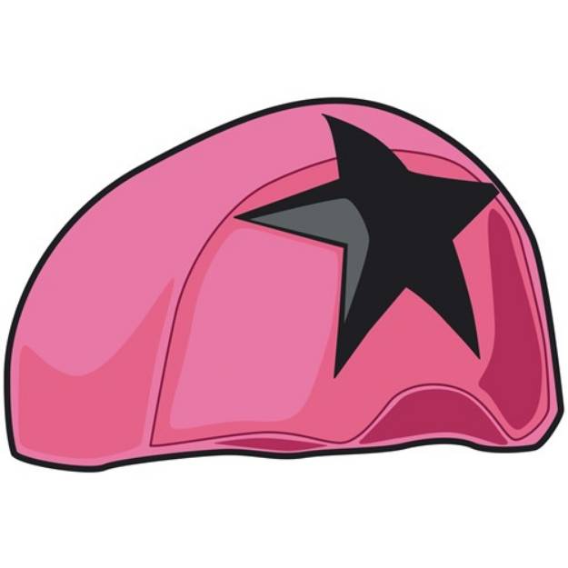Picture of Pink Helmet SVG File