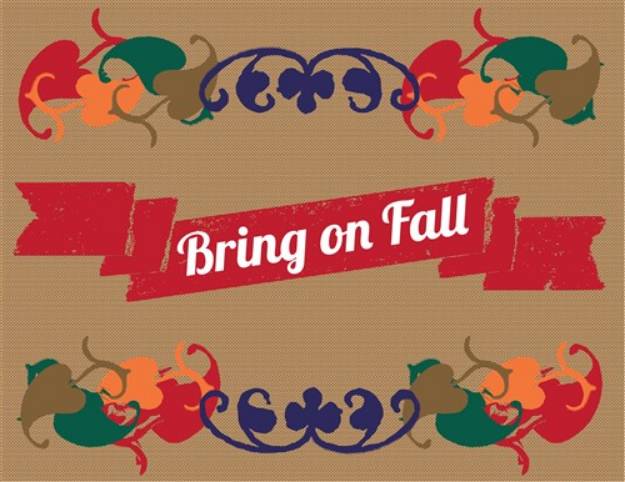 Picture of Bring on Fall SVG File
