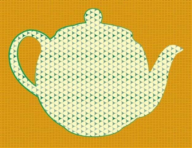 Picture of Tea Pot SVG File