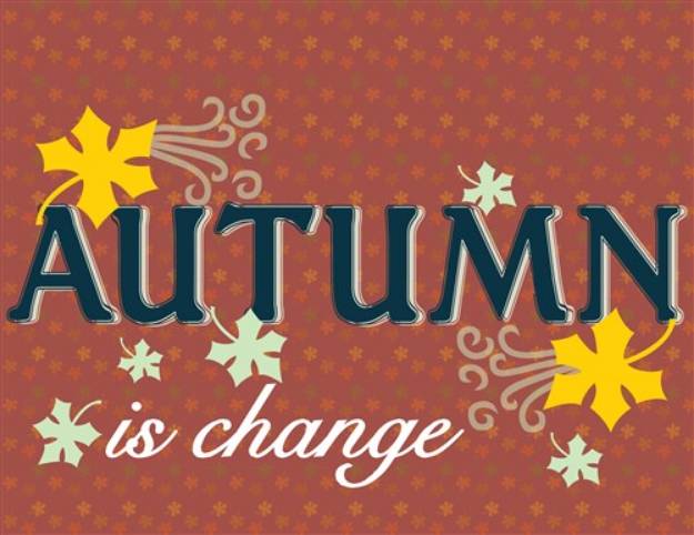 Picture of Autumn is Change SVG File