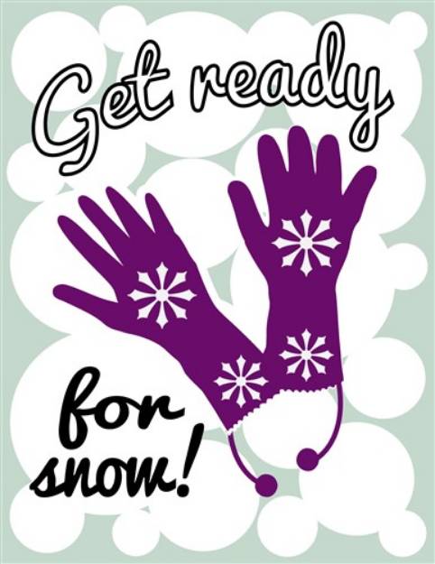 Picture of Get Ready for Snow SVG File
