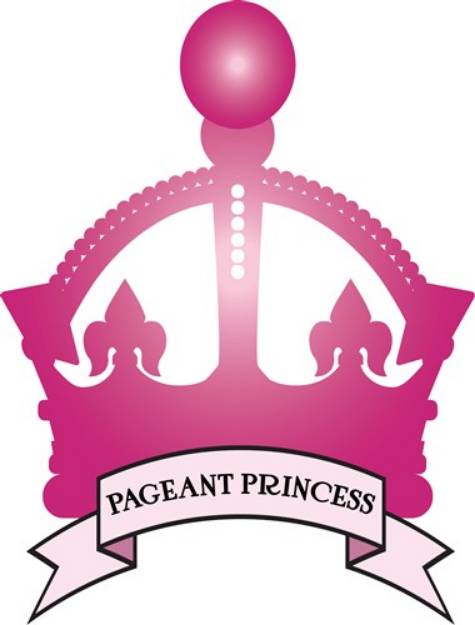Picture of Pageant Princess SVG File