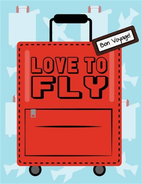 Picture of Love to Fly SVG File