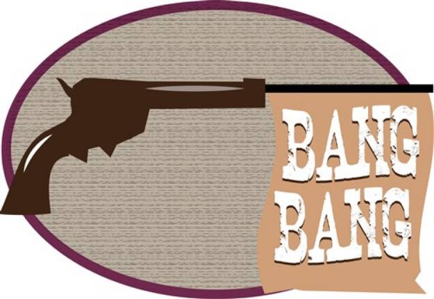 Picture of Bang Bang SVG File