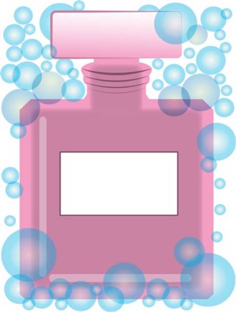 Picture of Perfume Bubbles SVG File