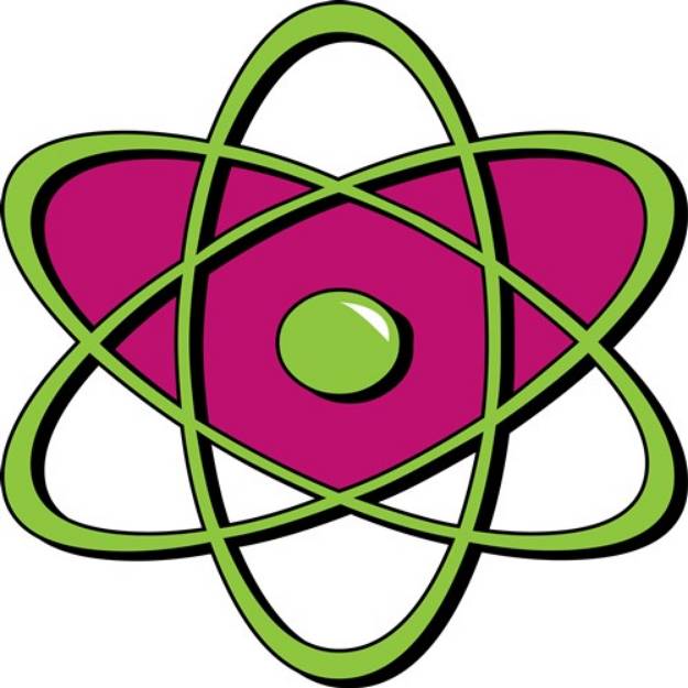 Picture of Atom Symbol SVG File