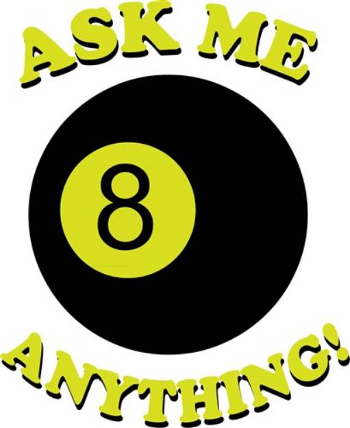 Picture of Ask Me Anything SVG File