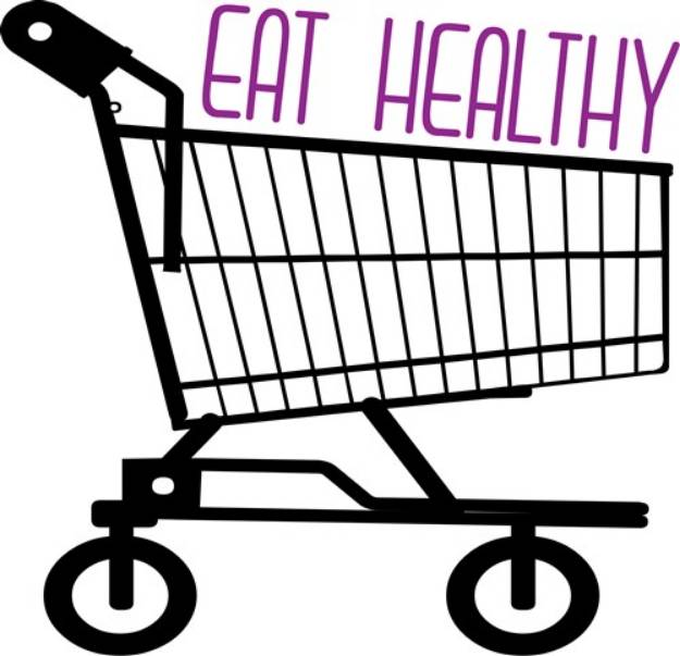 Picture of Eat Healthy SVG File