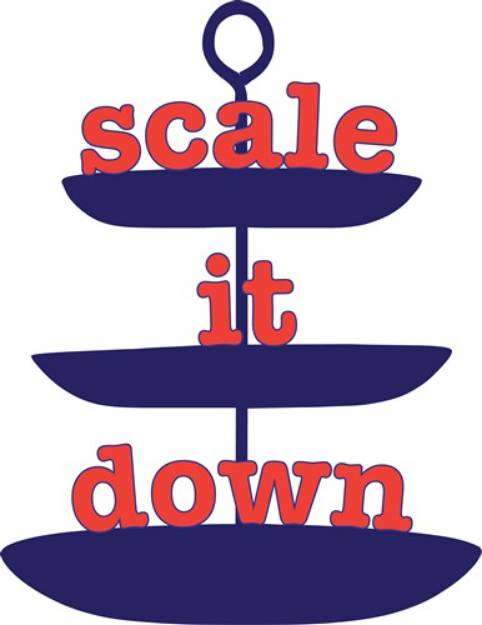 Picture of Scale it Down SVG File