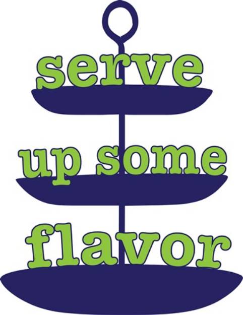 Picture of Serve up Some Flavor SVG File