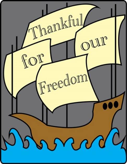 Picture of Thankful for our Freedom SVG File