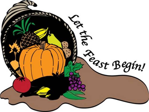 Picture of Let the Feast Begin SVG File