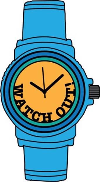 Picture of Watch Out SVG File