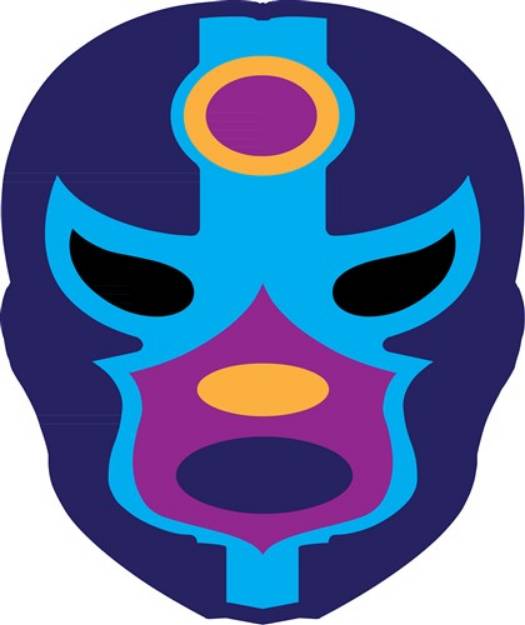 Picture of Lucha Libre Mask SVG File