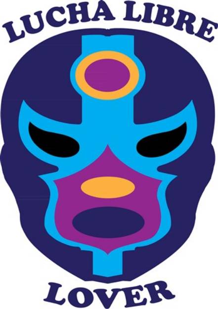 Picture of Lucha Libre Lover SVG File