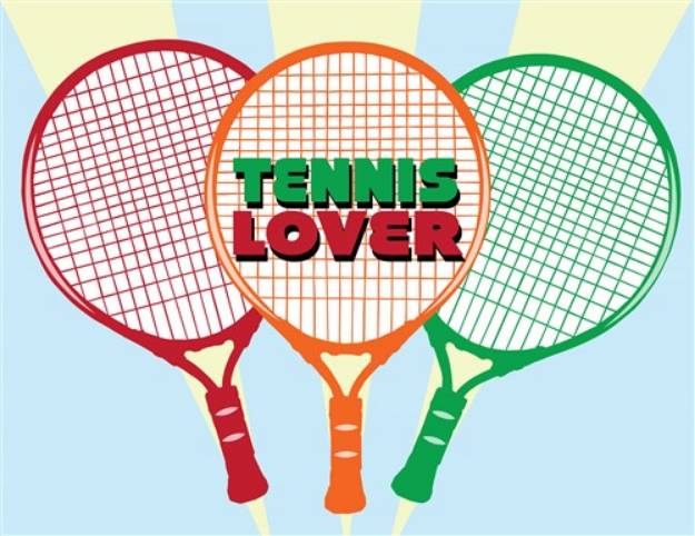 Picture of Tennis Lover SVG File
