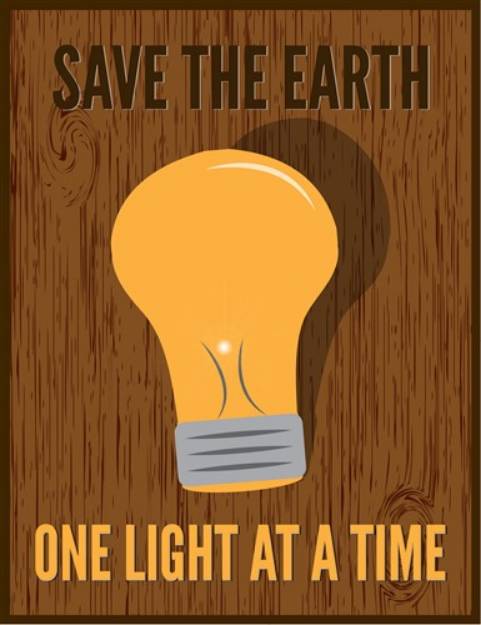 Picture of Save Earth SVG File