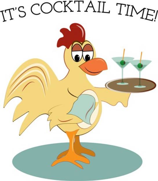 Picture of Cocktail Time SVG File