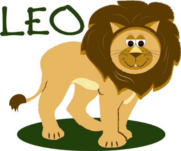 Picture of Leo Horoscope SVG File