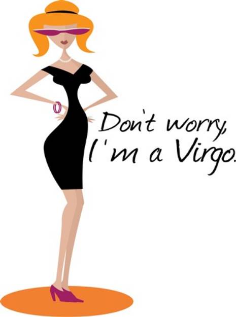 Picture of Worry Virgo SVG File