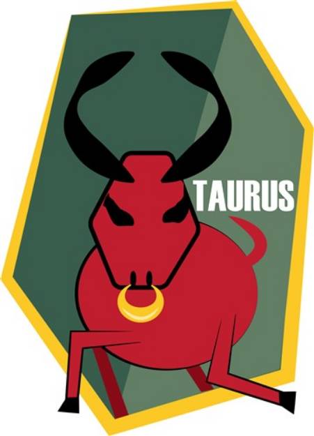 Picture of Taurus Horoscope SVG File