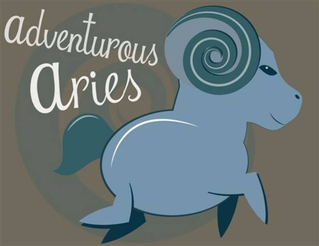 Picture of Adventurous Aries SVG File