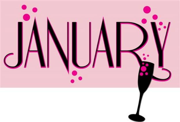 Picture of January Drink SVG File