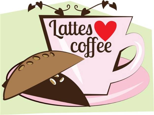 Picture of Lattes Coffee SVG File