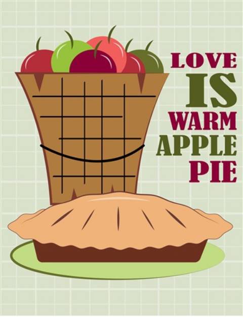 Picture of Warm Pie SVG File
