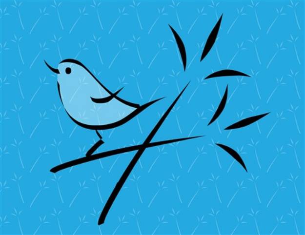 Picture of Bird Branch SVG File