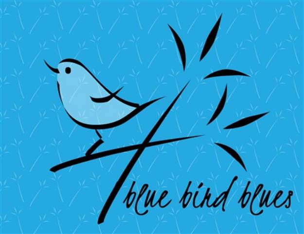 Picture of Bird Blues SVG File