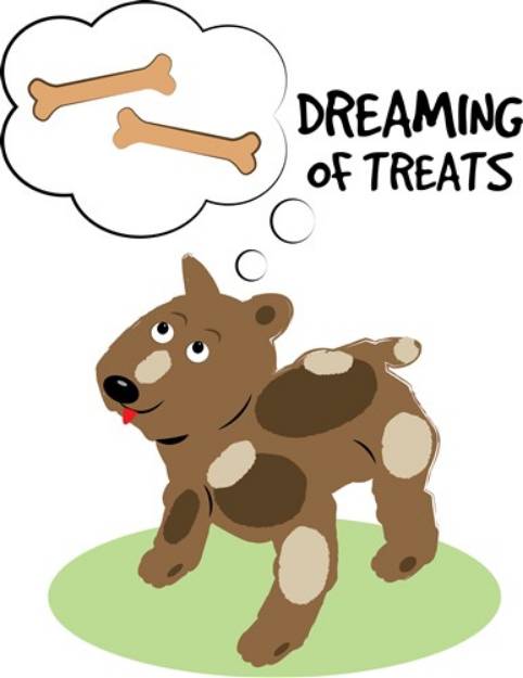 Picture of Treats Dreaming SVG File