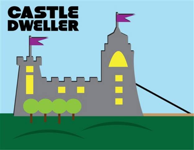 Picture of Castle Dweller SVG File
