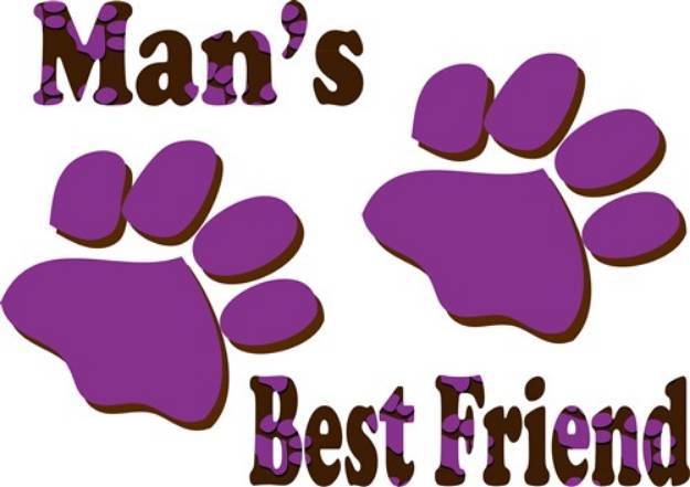 Picture of Best Friend SVG File