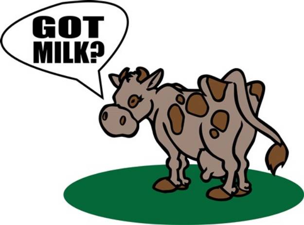 Picture of Got Milk? SVG File