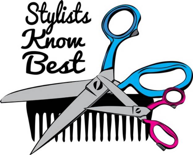 Picture of Stylists Know Best SVG File