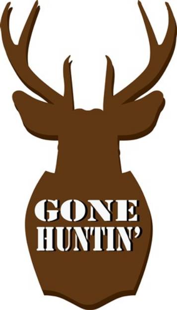 Picture of Gone Huntin SVG File