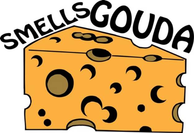 Picture of Smells Gouda SVG File