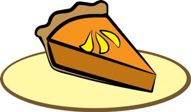 Picture of Slice of Pie SVG File