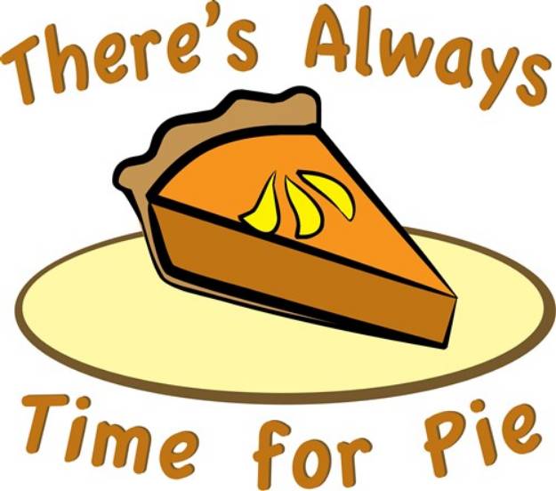 Picture of Always Time for Pie SVG File