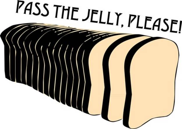 Picture of Pass the Jelly SVG File