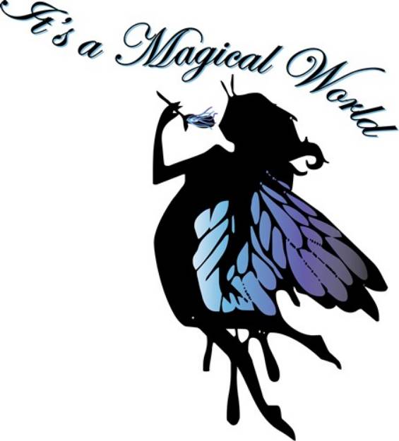 Picture of Its a Magical World SVG File