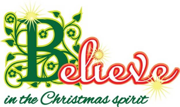 Picture of Christmas Spirit SVG File